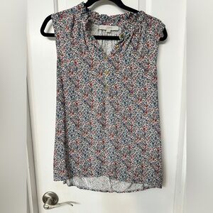 LOFT Women's Floral Blouse